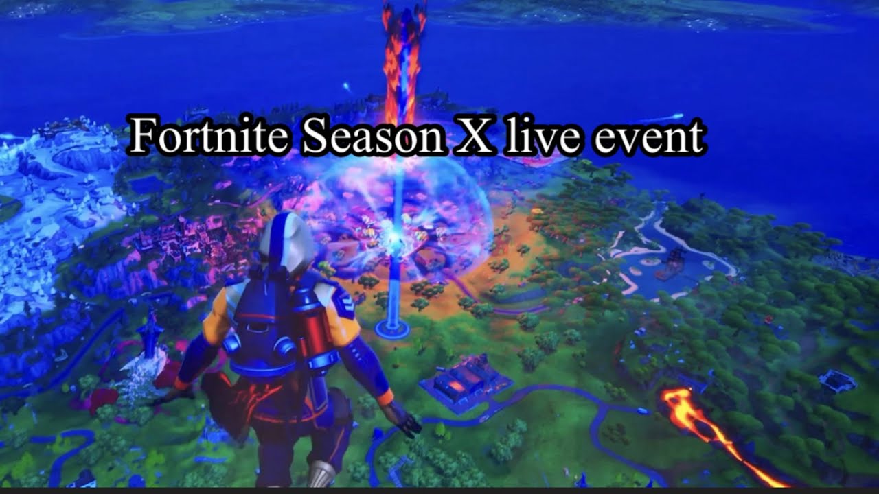 Fortnite Season X live event reaction - YouTube