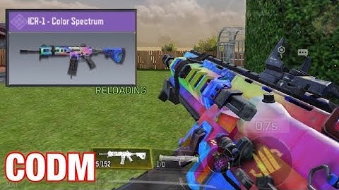 *NEW* ICR-1 COLOR SPECTRUM   GAMEPLAY (25 KILLS)