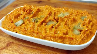 Antakya Ezmesi Cevizli Tahinli Biber Mezesi Kahvaltilik Hatay Mezeleri̇