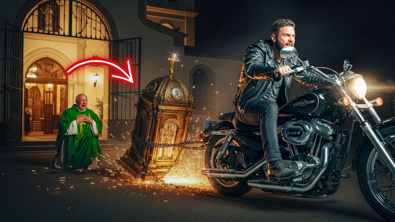 Los motociclistas arrastraron el sagrario por la ciudad… horas después algo IMPOSIBLE ocurrió