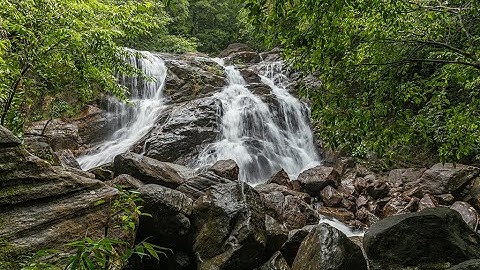 سورة الممتحنة مكتوبة  Sûrat Al-Mumtahanah, waterfall, Water Sounds, Meditation