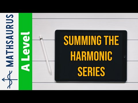 Summing the harmonic