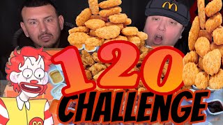 120 CHICKEN NUGGETS CHALLENGE • FEAT: MY BROTHER ..HILARIOUS 😂🤣😂🤣😂 by Diane PuroGuanajuato VLOGS 2,574 views 5 months ago 20 minutes