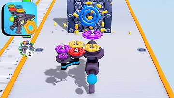 Gear Gun Run ​- All Levels Gameplay Android,ios (Part 5)