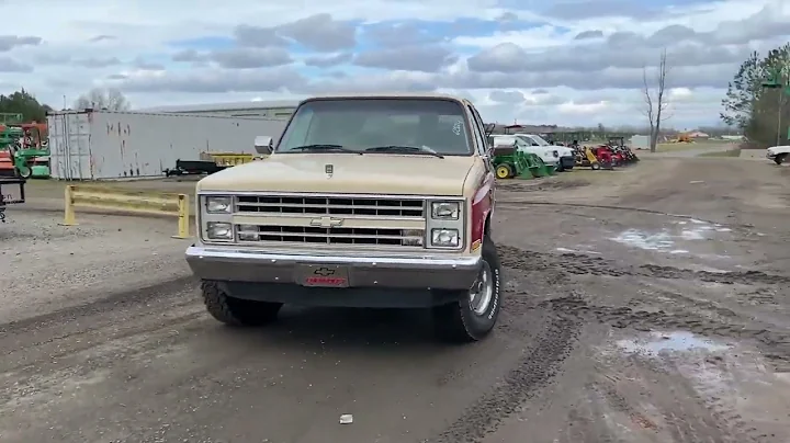 1987 CHEVROLET BLAZER For Sale