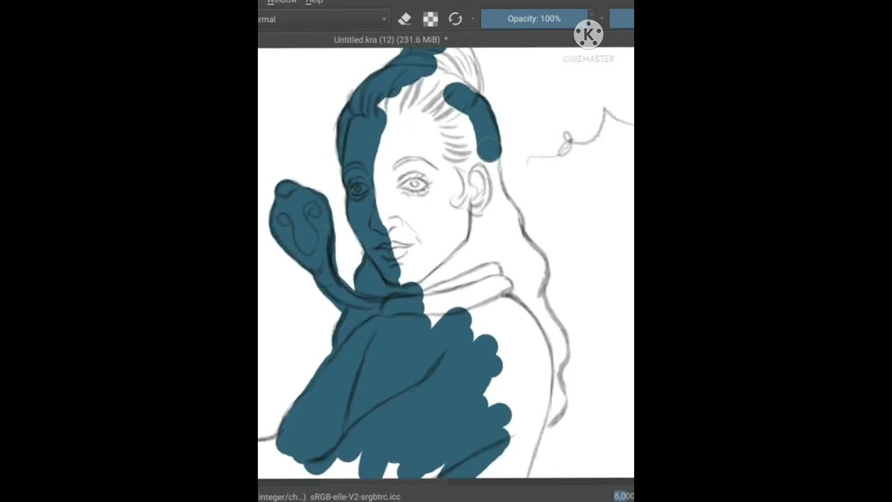 Krita Digital Painting | full video watch my Chanel 