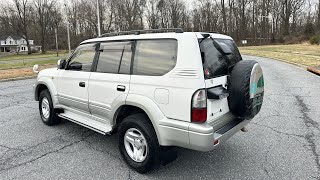 2000 Toyota Land Cruiser Prado TX LIMITED KDJ95- 125,976 Miles, “1KD-FTV” -TURBO DIESEL- DRIVING 2000 Toyota Land Cruiser Prado TX LIMITED KDJ95- 125,976 Miles, “1KD-FTV” -TURBO DIESEL- DRIVING