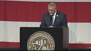 Madison County Commison Chairman gave his first Madison County address