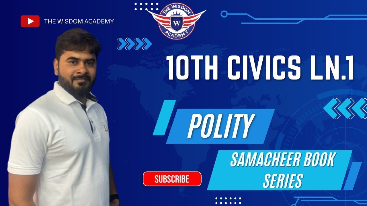 10th Social Science / Civics / Lesson 1/ Samacheer books/TNPSC/Polity/Basics/