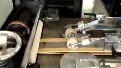 LMD 600 Automatic High Speed Window Paper Bag Making Machine (bread bag making)