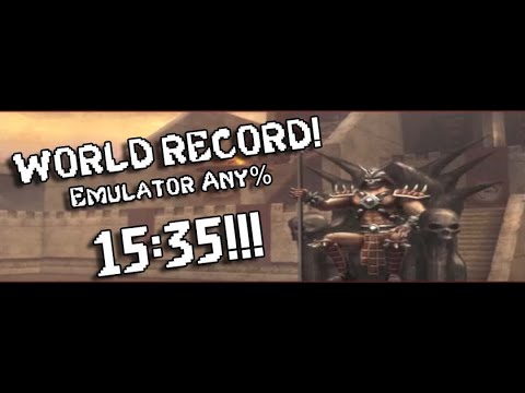 World Record Mortal Kombat Shaolin Monks Any% (Emu) Speedrun in 15:35!