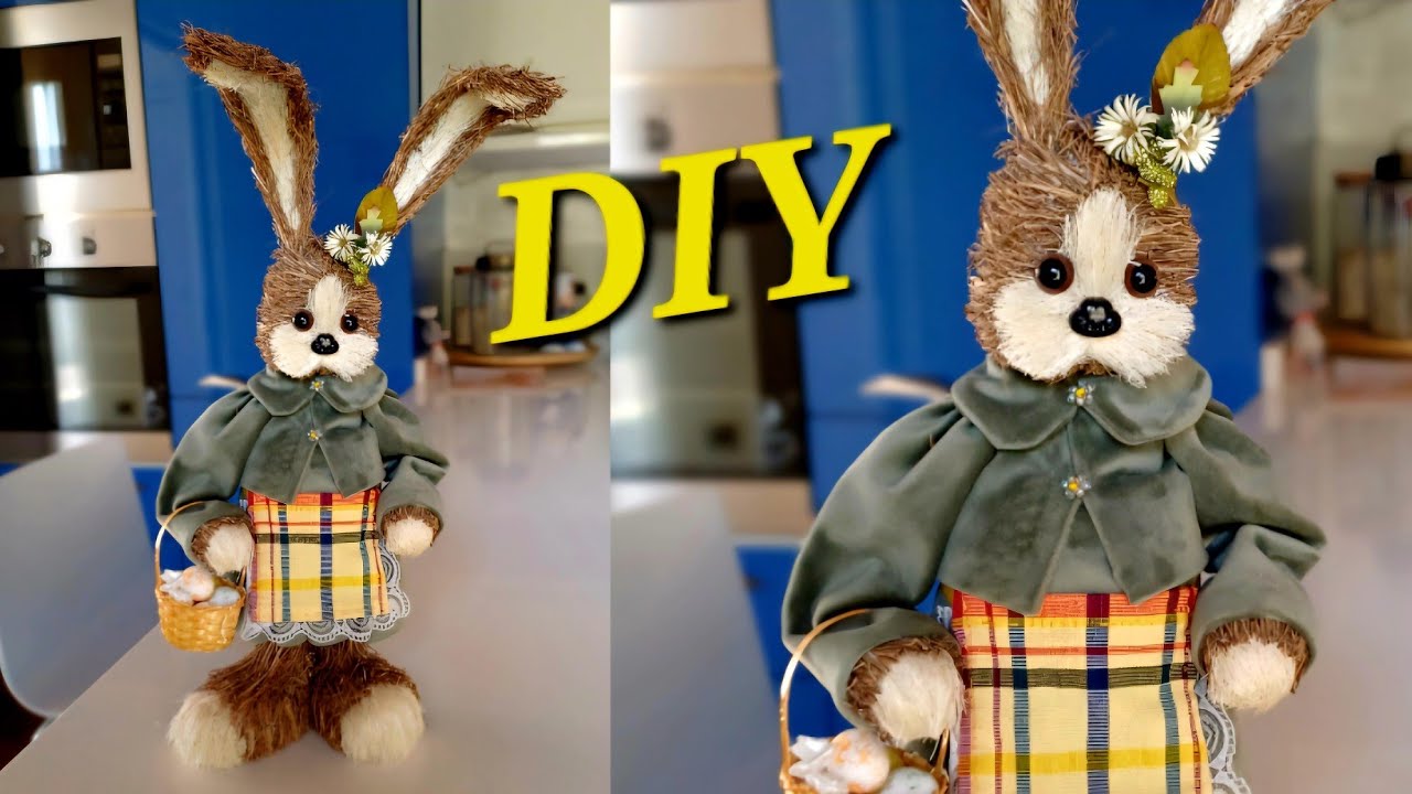 Handmade Easter Bunny 🐇TUTORIAL