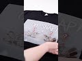 Done! ✅ Oh Snap Turkey Dark shirt with A-SUB DTF Film #shortsvideo