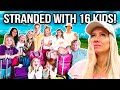 16 KiDS STRANDED in a BIG CITY!! *NOT IN MAUI*