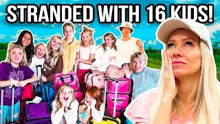 16 KiDS STRANDED in a BIG CITY!! *NOT IN MAUI*