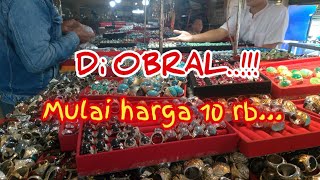 Review Harga Akik dan Permata Agung The Jarong - Pasar Rawabening. 