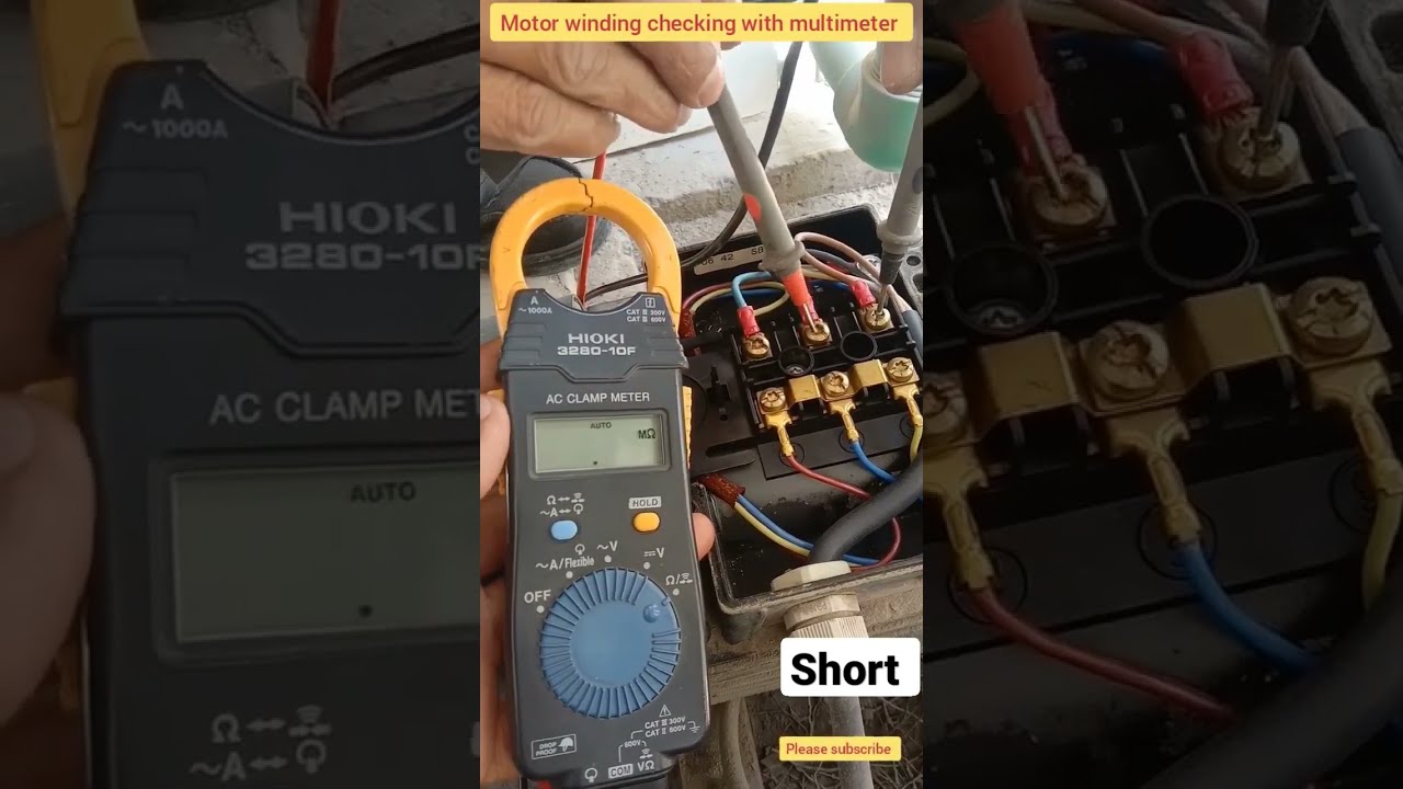 Using A Multimeter To Check The Windings Of Motor SPENDINGELECTRICALTIPS