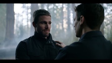 The Flash 9x09 Spectre/Oliver tells Barry that their is a new multiverse  4k