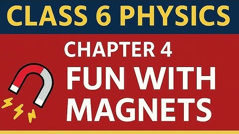 Class 6 Physics Chapter 4 | Fun with Magnets | Easy Hindi–English