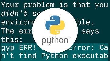 Running Python on Windows for Node.js dependencies
