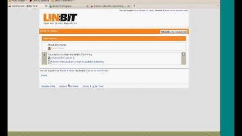 DRBD Total Online Training by LINBIT, Lesson 1, Part 1 of 4