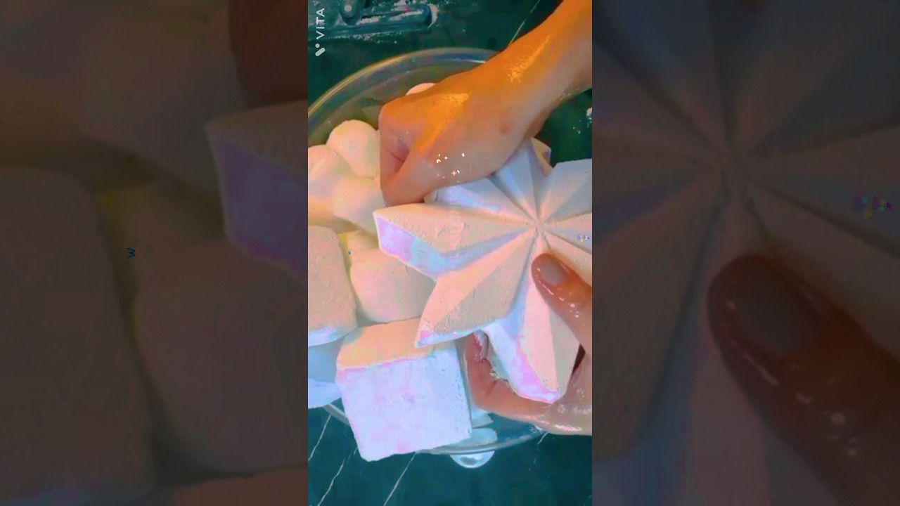 🤍ASMR~Buttery White Soft Crunchy Crispy Glassy GymChalk Reforms Crush ...