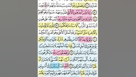 تيسير حفظ سورة النحل بالتكرار الوجه السابع الآيات ( 55-64) مكرر 5 مرات بصوت الشيخ عبد الباسط