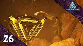 Retrieving All 3 Scorched Earth Artifacts on foot was a Mistake... | ARK Ascended CLUSTER [EP 26]
