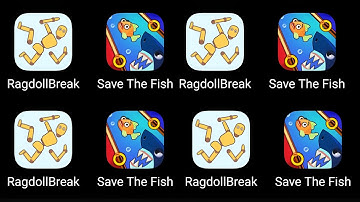 🧩 Ragdoll Break vs Save The Fish | New Levels & Epic Fails 🤣