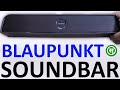 Blaupunkt Soundbar Unboxing - SBA10 Speaker for TV with Bluetooth, AUX, USB | PC, Projectors, Tablet