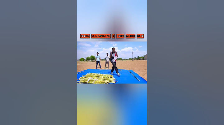 100kg sugarcane =How much gud?? #shorts #viral #trend #crazyxyz #amitbhai #foryou #oop