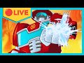 🔴 Heatwave's Best FIRE RESCUES! 🔥🚒  24/7 Live Stream | Transformers: RESCUE BOTS