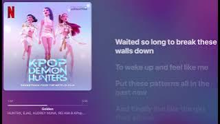 HUNTR/X - Golden [ Lyrics   Hi-Res ]