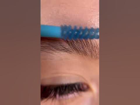 Желтый макияж в макро😍Очень красивый макияж со стразами🔥 - YouTube
