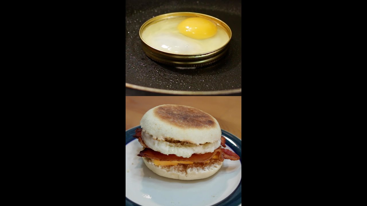 How to Cook Eggs in a Mason Jar Ring