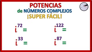 POWERS of i | COMPLEX NUMBERS | SUPER EASY 🤩 | Imaginary Numbers
