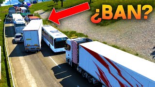¡GRAVE IMPRUDENCIA EN LA RUTA DE LOS NOOBS! | Euro Truck Simulator 2