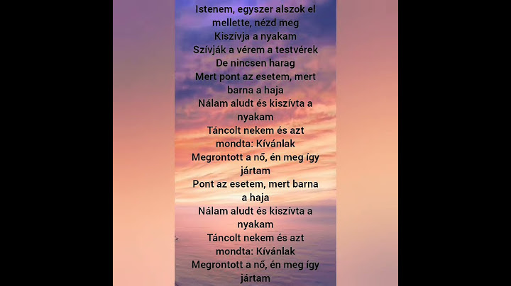 Fehér Krisztián - Így jártam 💢Karaoke💢