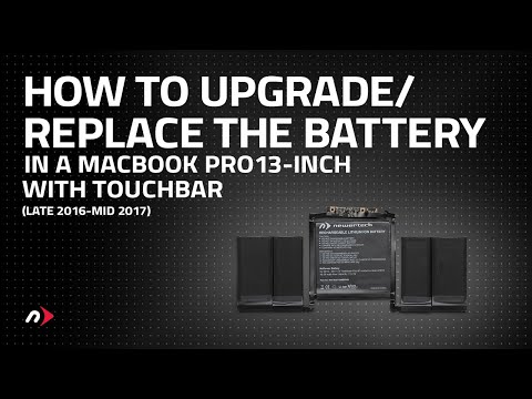 How to UpgradeReplace the Battery in a MacBook Pro 13-inch (late 2016 - mid 2017 Touch Bar)