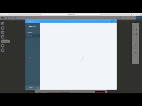 How to login and do some basic Things with Wix