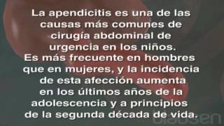 ¿Por qué se produce una apendicitis?