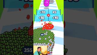 Radish 🍍Army Fight Gameplay । #3D #shorts #gaming #funny #foodrun #bngrockgamer