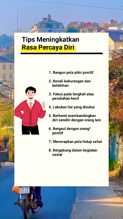 Tips meningkatkan rasa percaya diri #shorts #motivasi #inspirasi #semangat #sukses