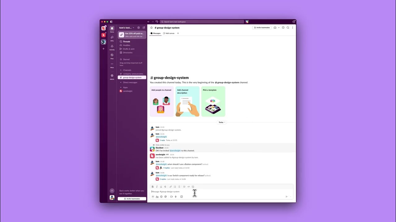 zeroheight Assistant for Slack — Quick demo | zeroheight