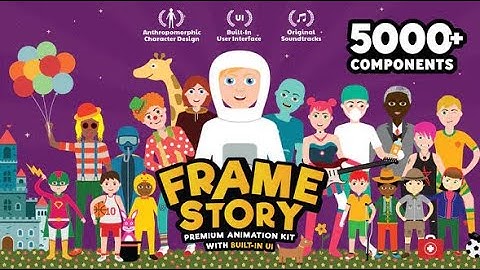 FrameStory I Explainer Character Animation Toolkit with Built In UI » Free After Effects Templates