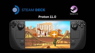 Pumped BMX + - Steam Deck Gameplay + PS Vita Comparison