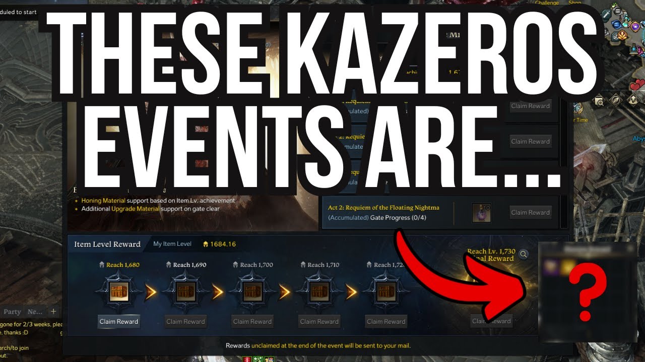 Обзор всего игрового контента из патча Kazeros для Lost Ark