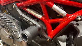 Evo-Tech Frame Sliders for Ducati Monster