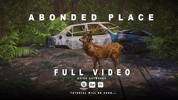 Unreal engine 5 render II " The Forgotten Road " II #render #unrealengine5 #megascans