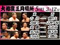 大相撲　幕下上位五番（大花竜、炎鵬、𠮷井など）＜令和８年三月場所・５日目＞SUMO